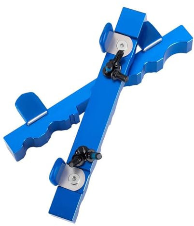 Xvilmaun Motorcycle Fork Vise Clamp | Suspension Vise Jaw Bike Hub Pedal Axles Clamp,Bike Front Fork Hub Clamp, Waterproof Rear Shock Fixture for Wheels, Pedal Hoses