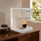 OMGGYER Esspressokaffeemaschine Klein Siebträgermaschine, 1,5L Wassertank Espressomaschine Siebträger Kaffeemaschine mit Milchschäumer, Schwenkbarer Dampfgarm & Doppelausgang