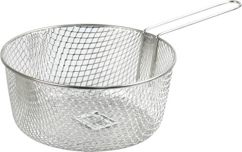 Professional Heavy Duty Deep Frying Chip Basket Oil Drainer (9 Approx (22.8cm))