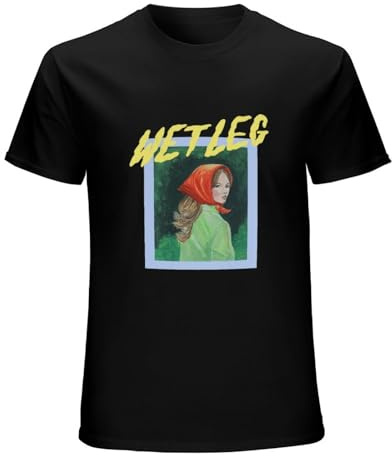 Wet Leg Wet Dream Men's T-Shirt Graphic Shirts Unisex Black Tee XL