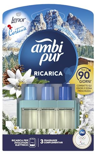 Ambi Pur Badezimmer Raumduft mit kontinuierlicher Wirkung, 8 Stück, Vorhang Duft, Beseitigung und Vorbeugung von Gerüchen, bis zu 50 Tage Duft