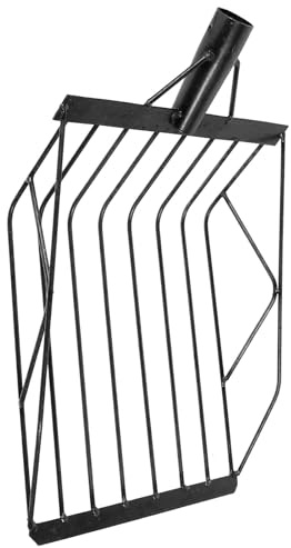 Metal Corn Shovel with Extra Large Head for Fast Material Handling