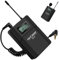 K&F Concept Drahtlos-Lavaliermikrofon-System für Kamera mit 1 Sender & 1 Empfänger，Ansteckmikrofon Wireless Funkmikrofon Set für die Aufnahme von Interviews YouTube Vlog Unterricht