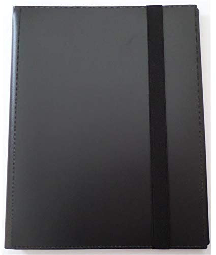docsmagic.de Pro-Player Album Black - 360 Card Binder - MTG - PKM - YGO - Schwarz