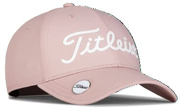 Titleist Damen Players Performance Ball Marker Baseballkappe, Rosa/Weiß, One Size