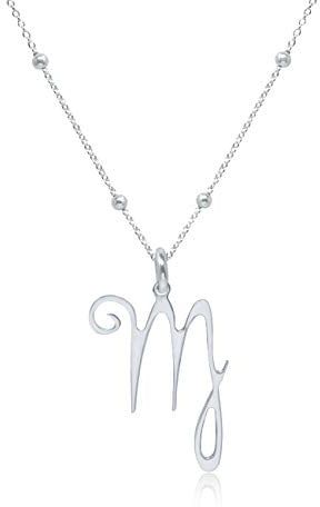 WANDA PLATA Kette Sternzeichen für Damen 925er Sterlingsilber, Horoskop Anhänger, Astrologie