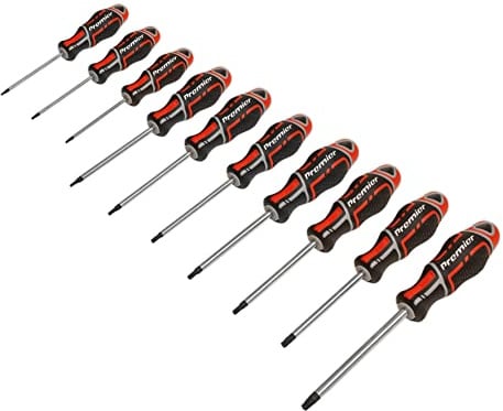Sealey TRX Star GripMAX Screwdriver Set T7 T8 T9 T10 T15 T20 T25 T27 T30 T40