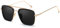 SHEEN KELLY Retro Sonnenbrille Square Eyewear Metallrahmen Klassische Sonnenbrille Für Männer Frauen Brille 1:1