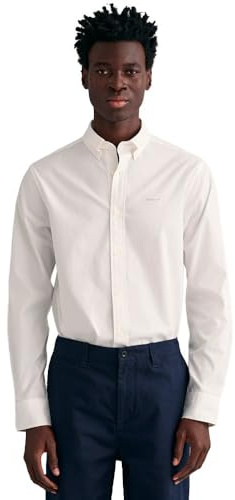 Gant Herren Reg Pinpoint Oxford Shirt Klassisches Hemd (1er Pack)