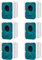 Clean Station Lot de 6 sacs à poussière pour aspirateur sans fil Samsung Bespoke Jet VCA-ADB95