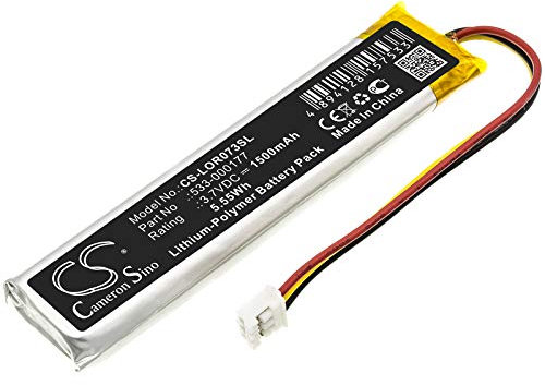 TCTK Akku 1500mAh Kompatibel mit [Logitech] MX Keys, YR0073 Ersetzt 533-000177 FBA