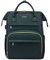 LOVEVOOK Rucksack Damen, Wasserdicht Laptoptasche Schulrucksack 15,6 Zoll mit Laptopfach, Groß Arbeitstasche Rucksäcke PU Leder mit USB Ladeanschluss, für Schule Arbeit Business