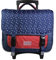 Bagtrotter Schulranzen mit Rollen 38 cm Phileas Blau USA