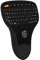 Elprico 2,4 G Kabellose -USB-Multimedia-Tastatur mit Trackball, Steuerung, 10 M Steuerentfernung, Ultraleichtes Design, Taschenformat, Schwarz
