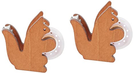 MAGICLULU 2 Stück Büro-klebebandspender Tragbarer Klebebandhalter Kleiner Klebebandroller Schreibtisch-klebebandhalter Für Die Schule Zu Hause