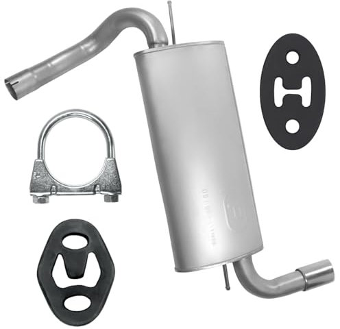Polmo Schalldämpferset Auspuff Endtopf für Focus 3 III MK3 2011-06/2014 2.0 TDCi