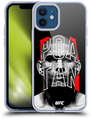 Head Case Designs Offizielle UFC Grafik Alex Pereira Gelhülle [Militärischer Schutzgrad] Kompatibel Mit Apple iPhone 12 / iPhone 12 Pro Und Kompatibel Mit MagSafe