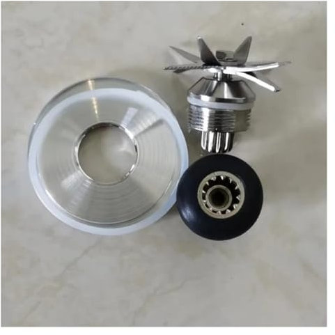 BmXauz Pièces de mélangeur 3 pièces, compatibles for Frothie Compatible for Optimum 9200A/argent Compatible for Le Remplacement du Couteau mélangeur Crest Blender