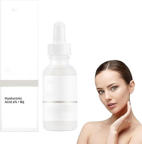 Hyaluronsäure 2% + B5,Hyaluron Serum für Feuchtigkeitsspendend,Hyaluronsäure Serum Gesichtsserum,Porenverkleinerung,30 ml