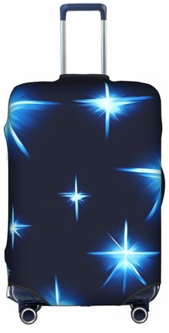 yefan Cartoon Blue Star Gepäckabdeckung, Kofferschutz & Trolley-Koffer für Gepäck, Koffer-Schutz., weiß, 85