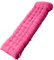 Capuchon Antidérapante et Bande Réglable for Intérieur Extérieur Coussin de Chaise Longue, épaissir Bain de Soleil, Transat, Matelas for Transat Extérieure for Jardin, Terrasse, Balcon(Rose Red)
