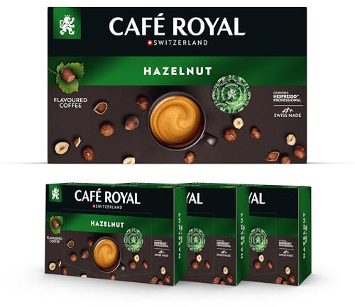 150 Capsules Café Royal Saveur Noisette - Compatibles avec les Machines à café Nespresso®* Professional - Conditionnement : 3 x 50 Dosettes