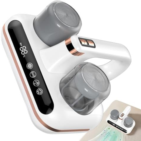 Bed Vacuum - Mattress Vacuum Cleaner | 5-in-1 Deep Cleaning Machine | Handheld Vacuums with Hepa Mattress Cleaner for Dust Pet Hair Upholstery & Mattresses Strong Suction Vacuum Cleaner