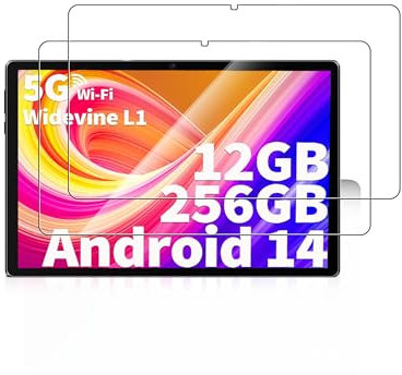 For JJGJ T901 10 inch Tablet Android Tablet Tempered Glass Screen Protector - High Transparency, Scratch Resistant, Anti-Fingerprint(2 Pack)