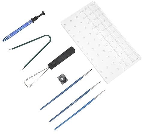 HOMSFOU Kit Di Rimozione Per Tastiera Gancio Per Circuiti Strumento Per Tastiera Meccanica Estrattore Per Pulsanti Strumento Per Sostituzione