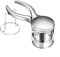 Extractor de zumo para cítricos, exprimidor manual de acero con mecanismo de rotación eficiente