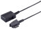 PADCR TAE Verlängerungskabel, TAE-F Stecker auf TAE-F Buchse, Telefonkabel, Schwarz (3m)