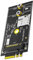 Chiave A+E interfacce convertitori all'adattatore chiave B con slot per schede per modulo modem 3G LTE WWAN