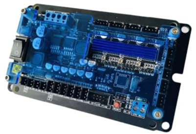 GRBL 5.2 - Placa controladora de 3 ejes mejorada con USB CNC para fresadora, grabado de metal
