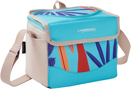 Campingaz Ethnic Minimaxi 4 Liter Kühlbox | Isolierte Tasche hält Speisen und Getränke bis zu 6 Stunden kalt | Leicht und einfach zu tragen | Faltbar für einfache Aufbewahrung | Ideal für Picknicks