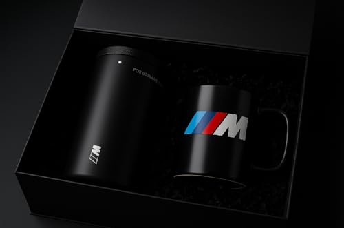 BMW  2-Teiliges Geschenkset Geschenkbox Thermobecher M Tasse Black Limited Edition Magnetbox Geschenk-Set