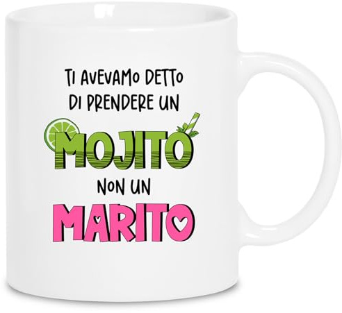 Tazze Simpatiche Regalo per Amiche - Addio al Nubilato Gadget Divertenti