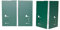 Ecke für Rasenkante Metall - Passend zu unseren 120cm Langen Rasenkanten - 4er Set Ecke für Beeteinfassung Metall - Höhe 18,5 cm - Ideal für Garten Beeteinfassung & Wegbegrenzung - Feuerverzinkt Grün