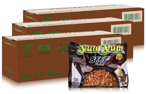 Suppe, rindfleisch-nudel-30x60g YUM YUM Thailand
