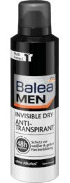 Balea MEN Deo Spray Antitranspirant invisible, 1 x 200 ml