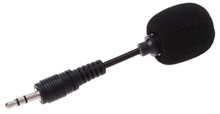 SimpleLife Mobile phone Mini 3.5mm Interface Flexible Microphone Stereo Bluetooth Mic Speaker Handheld Home KTV Singing