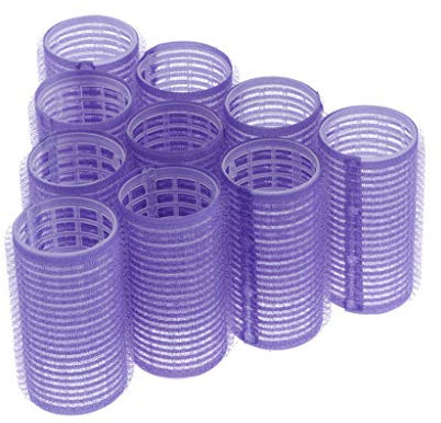 10 Stücke Lockenwickler mehr als Nacht Schlafen - Locken ohne machen - Selbsthaftende Rollen, 5#, 32mm