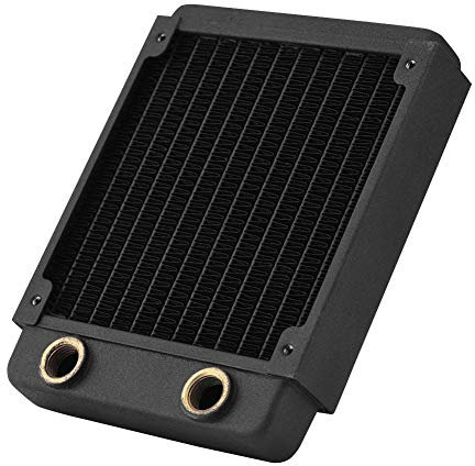 G1 / 4 Gewindekupferkühler Radiator Computer Wasserkühlreihe mit 4/8/12/16 * Schrauben, für Computer Wasserkühlkörper, Schönheitsgeräte, Luftreiniger, 3D Druckgeräte