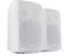 TooQ TQOWS-01W - Enceintes murales Autonomes, Puissance de Sortie RMS: 2x30W, Fréquence: 70Hz-16Khz, 2xRCA, 1x Jack 3.5, contrôleurs de Volume, Blanc