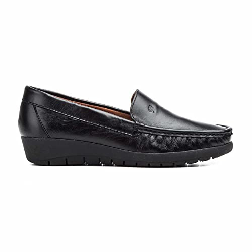 Mocassini Donna in Vera Pelle Scarpe Eleganti e comode Autunnali e Invernali Modello con o Senza Tacco, Scamosciati o Lisci