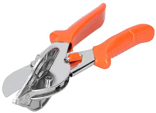 Cisailles à goulottes multifonctionnelles, cisailles à onglets, cisailles à onglets multi-angles coupes réglables de 45 à 135 degrés, pour la coupe angulaire de moulures et de garnitures