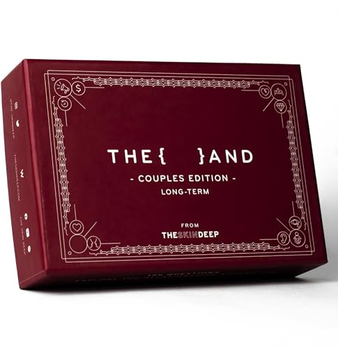 {THE AND} Long Term Couples Edition - 199 Meaningful Conversation Cards for Couples - Questions to Reconnect & Deepen Relationships - Couples Card Game to Reflect & Rediscover Love by The Skin Deep