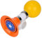 Gummi Kinderfahrrad Hupe, Kinderfahrrad Laut Hupe, Metall Gummi Laute Kinder Fahrrad Kinder Fahrrad Hupe Warnglocke für Jungen Mädchen Zubehör(Orange)