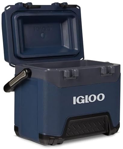 IGLOO Kühlbox BMX 25 blau, stabile Thermobox 23 L, Isolierbox für Camping, Freizeit und Beruf