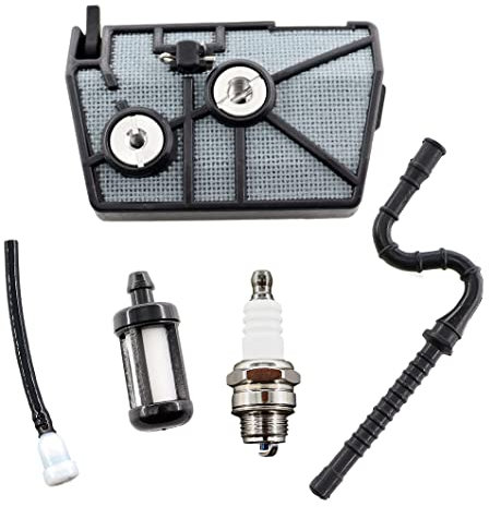 MCHNIC Luftfilter mit Benzinschlauch Benzinfilter Zündkerze für STIHL 028 028Q 028W 028WB 028 Woodboss 028AV 028 AV Super Motorsäge