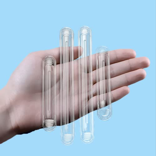 Clear Furniture Bumpers Silicone Rubber Wall Protector from Chair Back Rail Adhesive Chair Wall Protector for Shower Door, Cabinet Door, Car Door Guards Edge and Toilet Lids